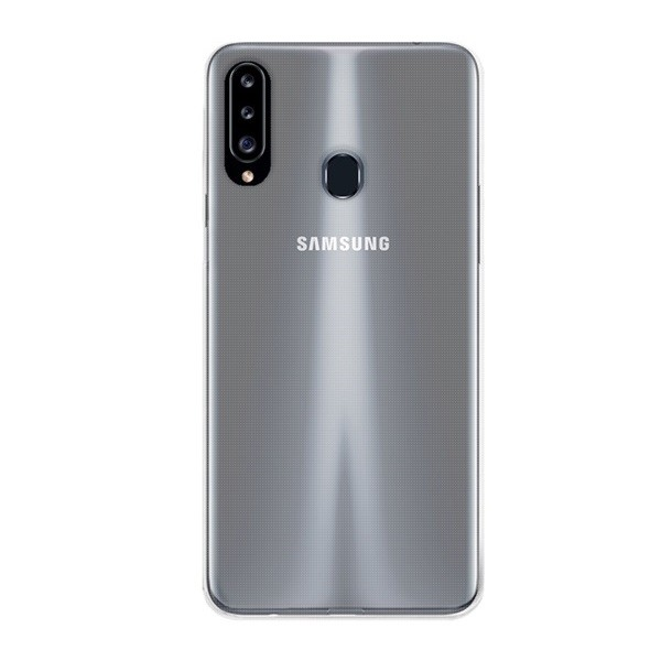 Samsung Galaxy A20s SM-A207F, Силиконов калъф, ултратънък, прозрачен (RS92391)