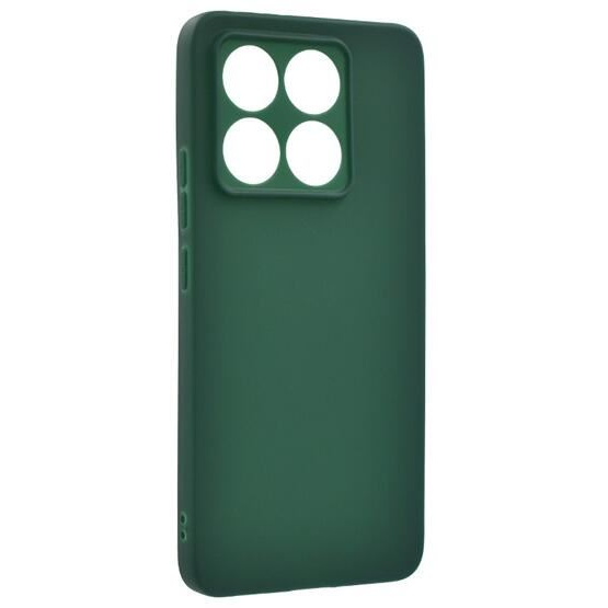 Gigapack Xiaomi 14T Pro szilikon tok matt sötétzöld (GP-163277) (GP-163277)