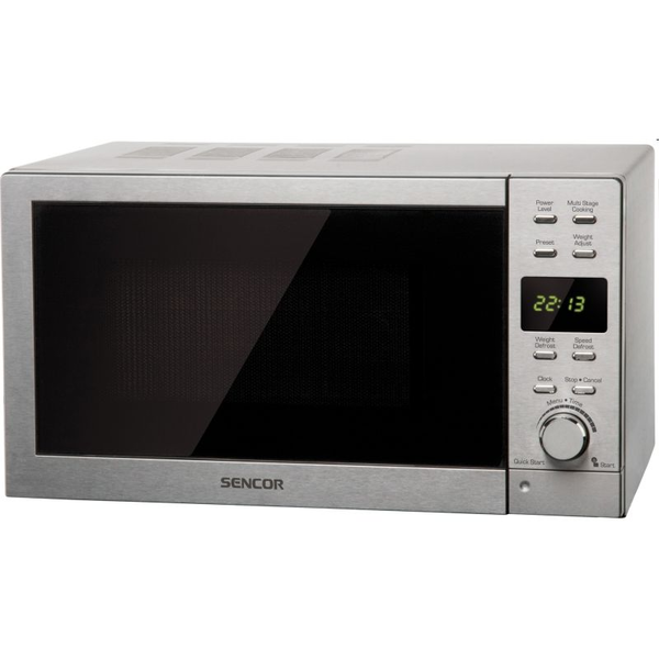 Sencor SMW 6022 микровълнова фурна 20L 800W неръждаема стомана