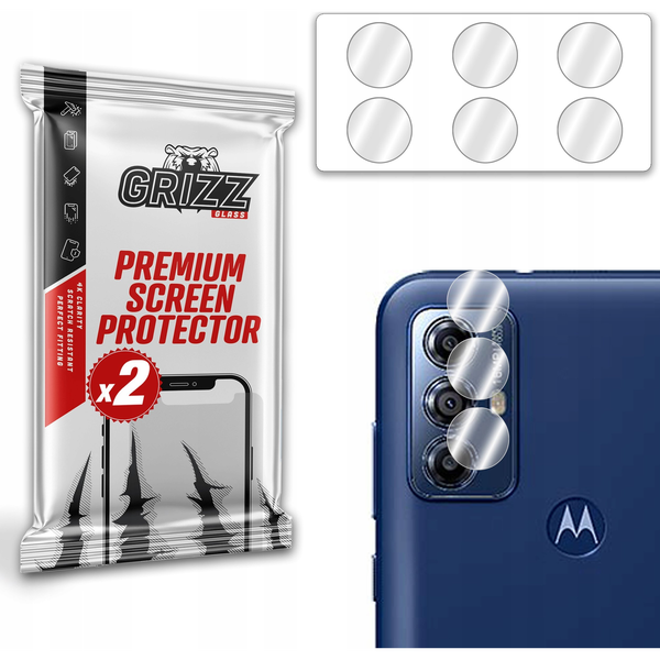  GrizzGlass Szkło hybrydowe na aparat Grizz Motorola Moto G Play 2023