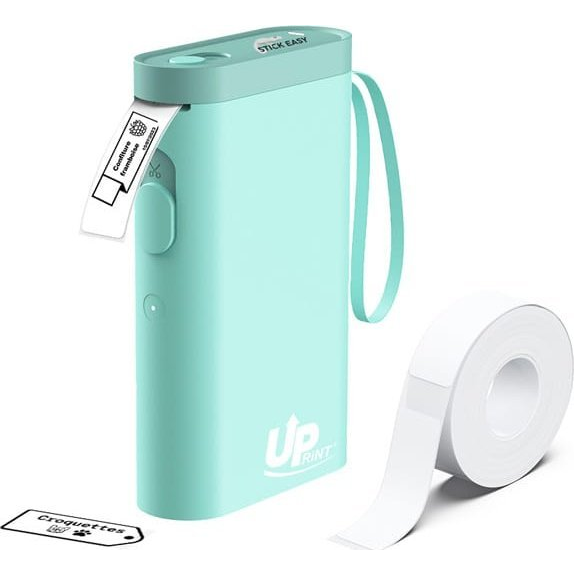 Portable label printer UPRINT UP21 blue, USB rechargeable