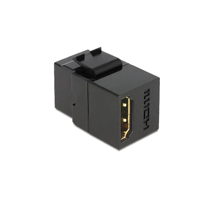 Delock Keystone modul HDMI anya > HDMI anya fekete (86366) (delock86366)