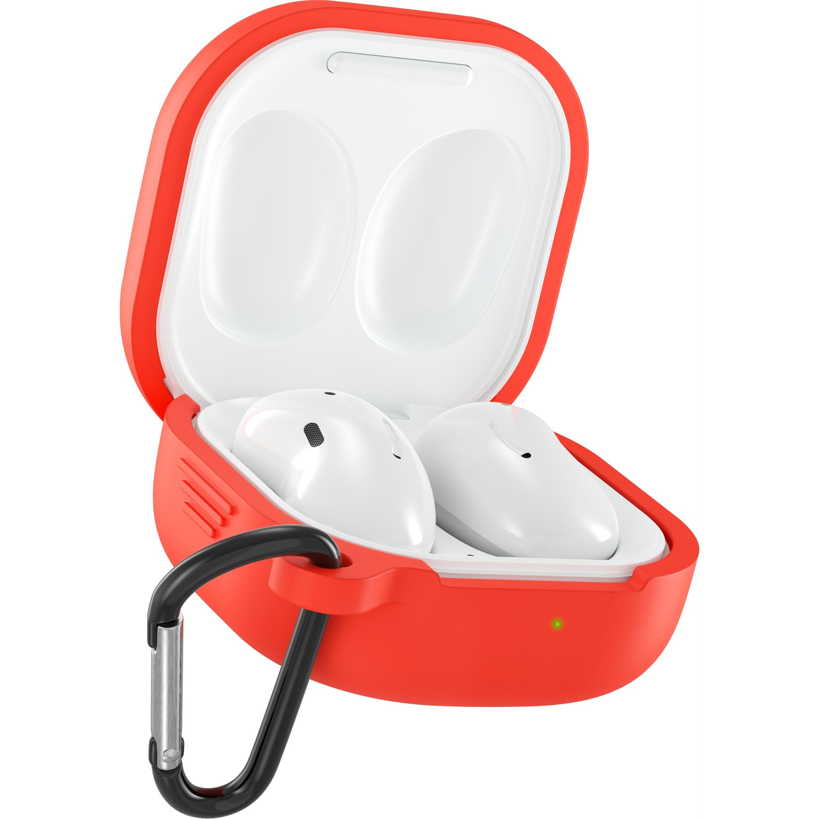 AlzaGuard Premium Silicone Case Samsung Galaxy Buds Live / Pro / FE / 2 / 2 Pro piros tok (AGD-SCS002R)