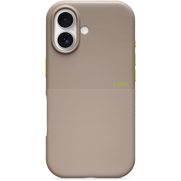 Beats Rugged Case mit MagSafe und Kamerasteuerung (hellgrau, iPhone 17)