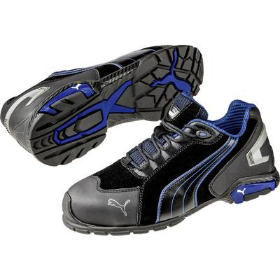 PUMA Safety Rio Black Low 642750-42 Biztonsági cipő S3 Méret: 42 Fekete, Kék 1 pár (642750-42)