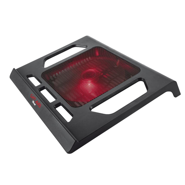 Trust GXT 220 køling til laptop 43,9 cm (17.3") Sort