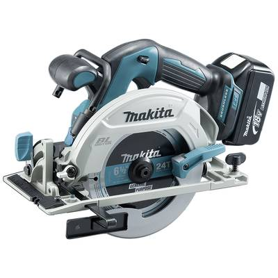 Makita (DHS680RTJ) Akkus kézi körfűrész Vágási mélység max. (90°) 57 mm 18 V 5 Ah (DHS680RTJ)