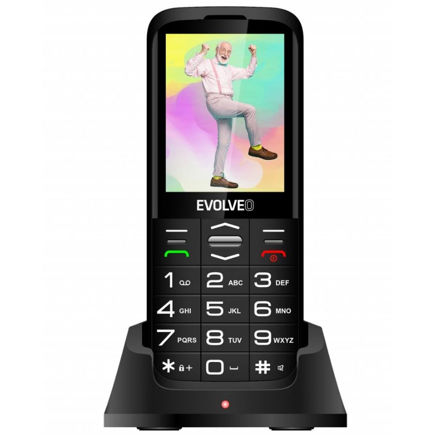 Evolveo EasyPhone XO mobiltelefon fekete (EP630XOB) (EP630XOB)