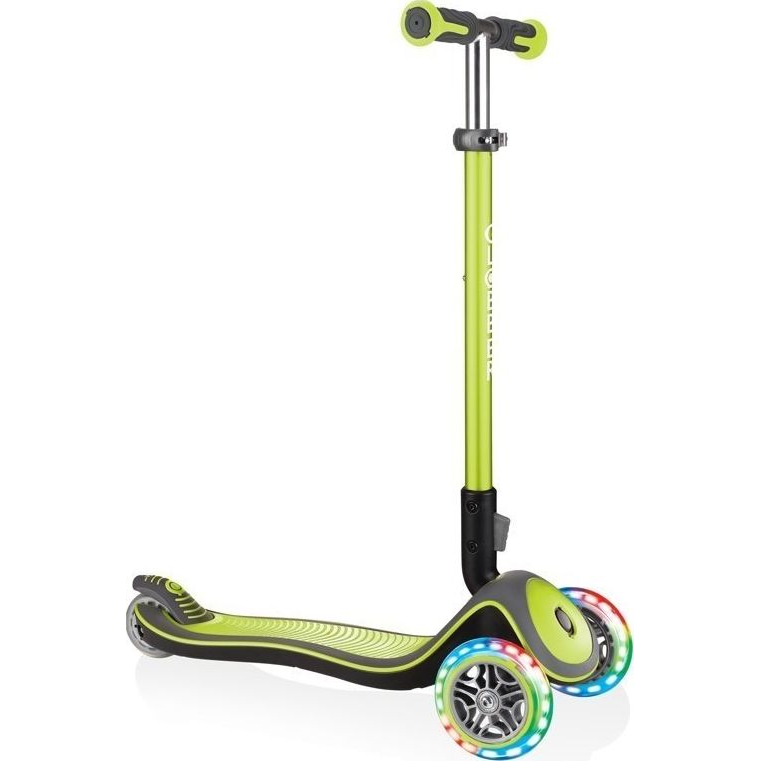 GLOBBER Elite Deluxe Háromkerekű Roller - Zöld (444-406)