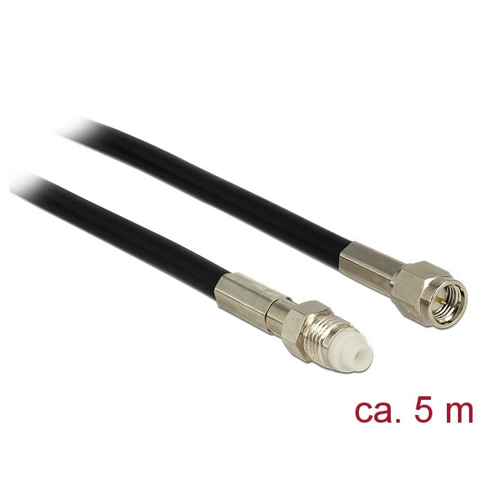 Delock atenna kbel FME Jack > SMA Plug RG-58 5m (12449) (DE12449)