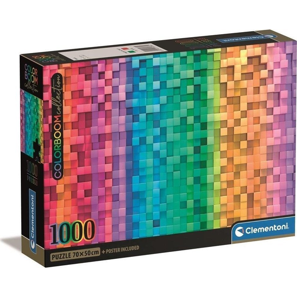 Clementoni Supercolor 39782 puzzle 1000 pz Altro