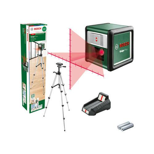 Bosch 0603663602 Quigo Plus keresztvonalas szintezőlézer + állvány (0603663602)