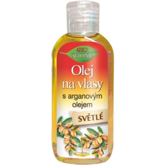BIONE COSMETICS Bio Keratin és Argánolaj Tápláló olaj világos hajra 80 ml (8595061601416)