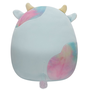 Maskot plyšák Valentín Squishmallows 19cm kravička Caedia
