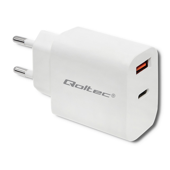 Qoltec 51714 Hálózati Micro-USB töltő (5V / 3A) (51714)