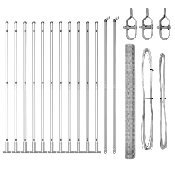 Hegesztett Drótkerítés 13 Felfújt Pozícióval 1.4x25 m Horganyzott Acél