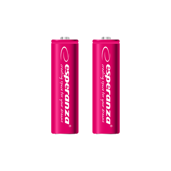 Akumulátor Esperanza 2000 mAh NiMH AA 2 ks