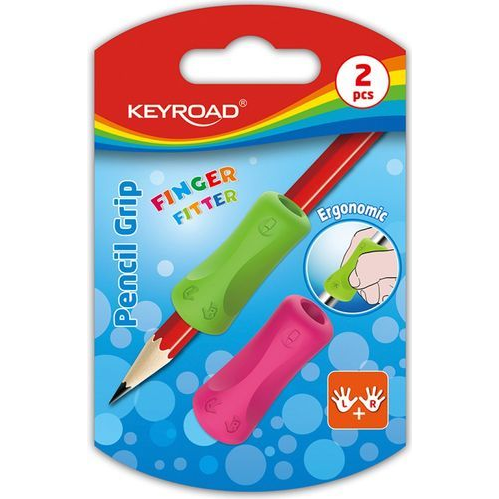  Keyroad GUMKA UNIWERSALNA PENCIL GRIP 2 SZT KEYROAD BLISTER