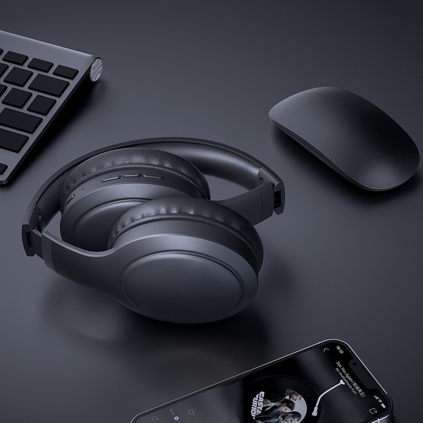 Безжични Bluetooth слушалки Havit H630BT, черни
