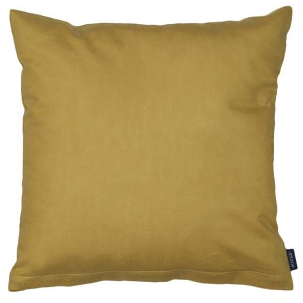 SCANquilt Klasik Uni Párnahuzat, khakizöld-arany, 40×40 cm (30849)