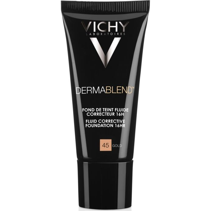 VICHY Dermablend Fluid Corrective Foundation 45 Gold 30ml (3337871316624)