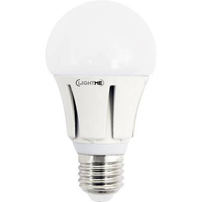 LightMe LED E27 Körte forma 10 W = 64 W Hidegfehér (O x H) 60 mm x 114 mm EEK: A+ 1 db (LM85109)