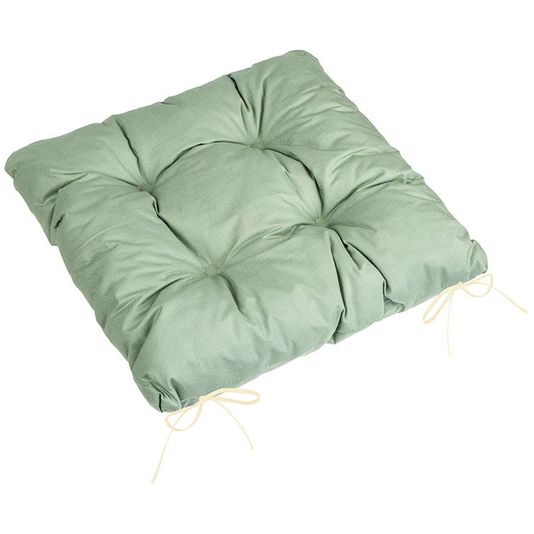 BELLATEX Ülőpárna ADÉLA, 41\303 steppelt 40 × 40, egyszínű khaki (13064)