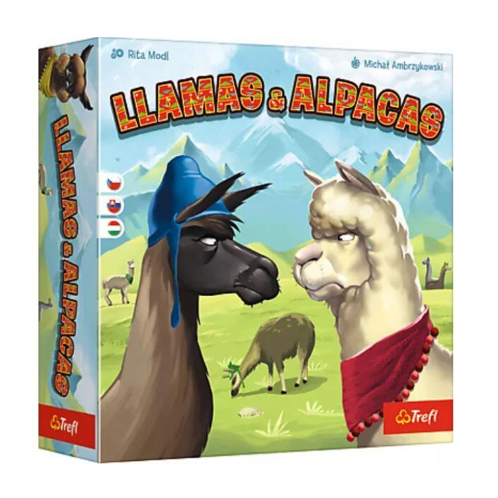 Trefl 2705 Lámák és alpakák Családi társasjáték (2705)