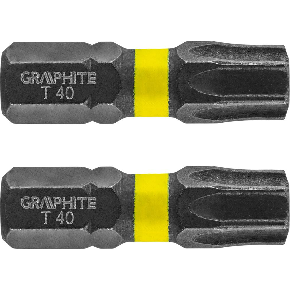 GRAPHITE 56H517 Torziós Ütvecsavarozó Bit Tx40X25mm, 2db (56H517)