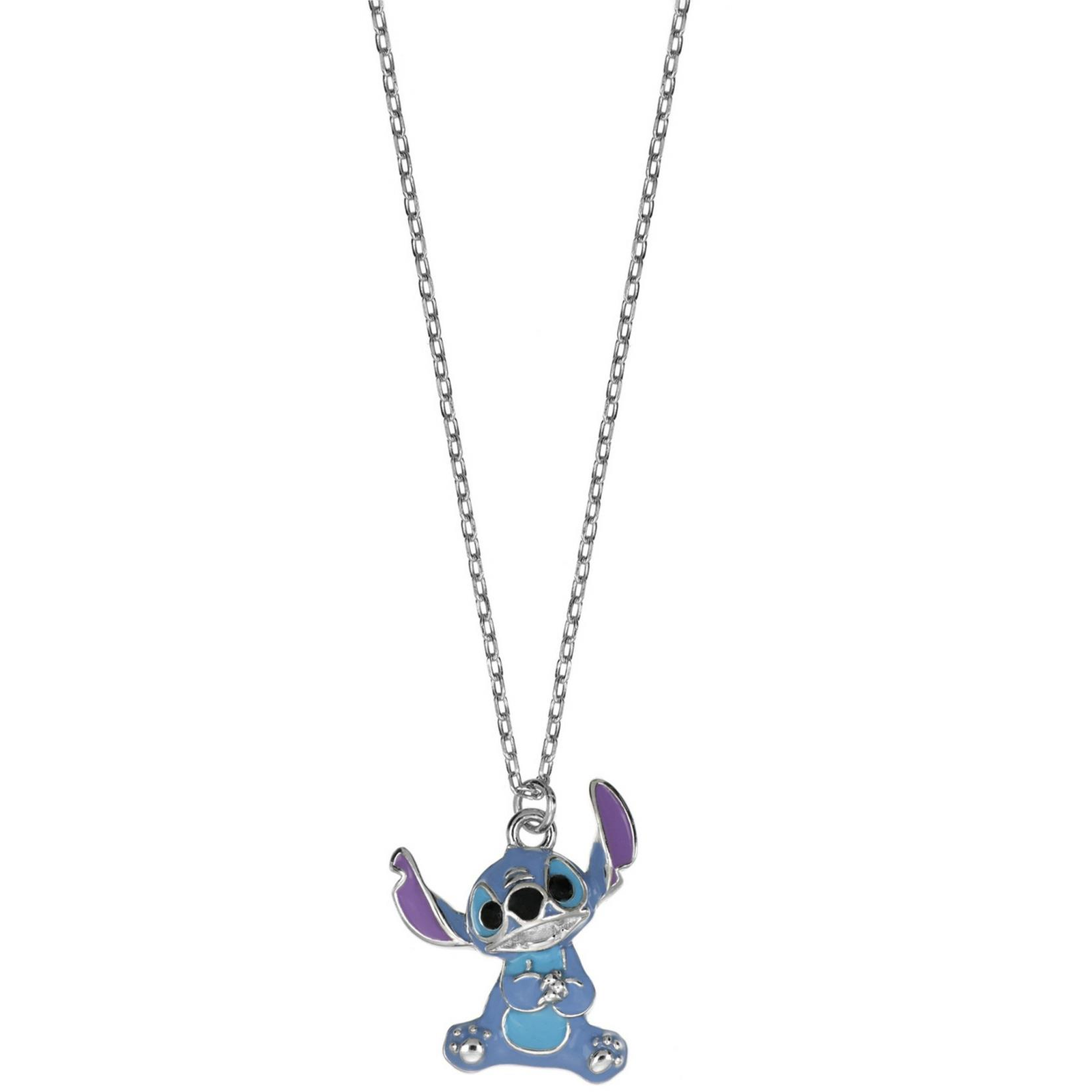 Disney gyermek Lilo &amp; Stitch nyaklánc ezüst CS00028SRHL-P. CS (Ag 925/1000, 4,94 g) (CS00028SRHL-P.CS)