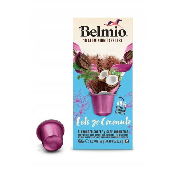 Kapsułki do Nespresso Belmio Let's go Coconutz 10 sztuk