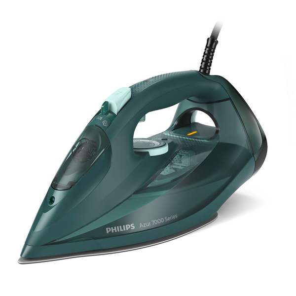 Philips 7000 series DST7050/70 strygejern Dampstrygejern SteamGlide Elite-strygesål 2800 W Grøn