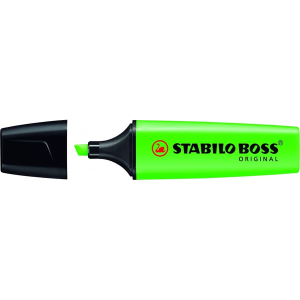 STABILO BOSS ORIGINAL evidenziatore 1 pz Punta smussata Verde