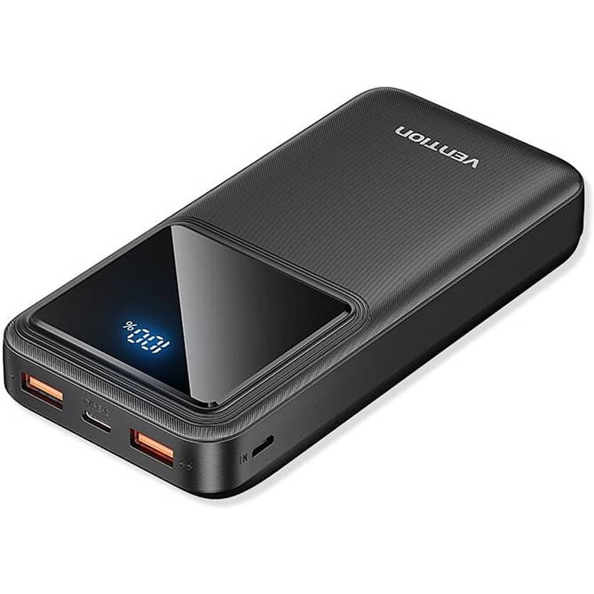 Vention FHLB0 Power Bank 20000mAh - Fekete (FHLB0)