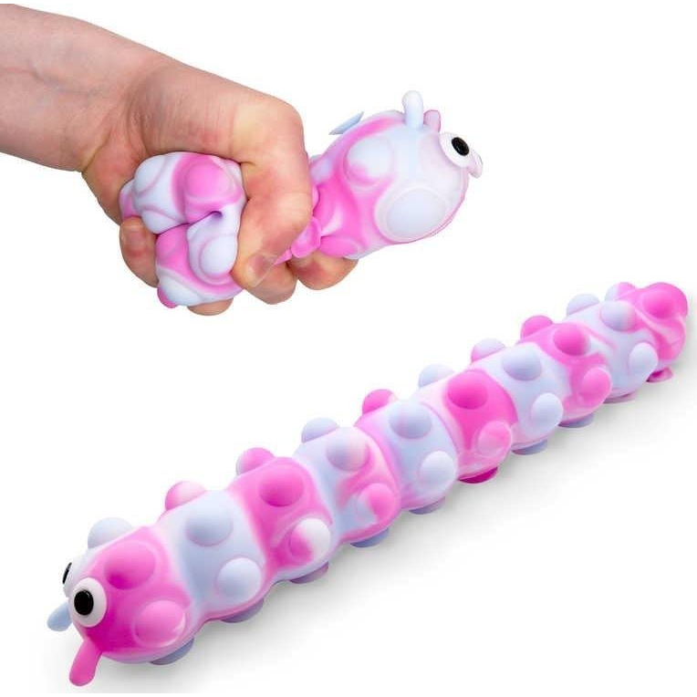 Tapadókorongos Világító Hernyó - Többféle (5021813214182)