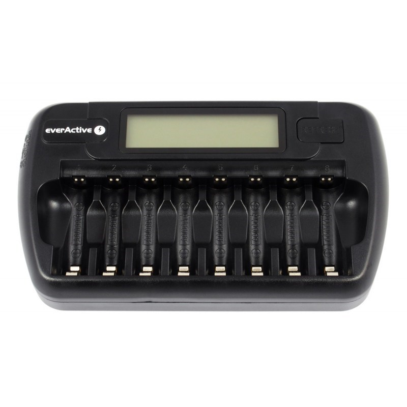 EverActive NC-800 8xAA/AAA Akkumulátor töltő (NC-800)