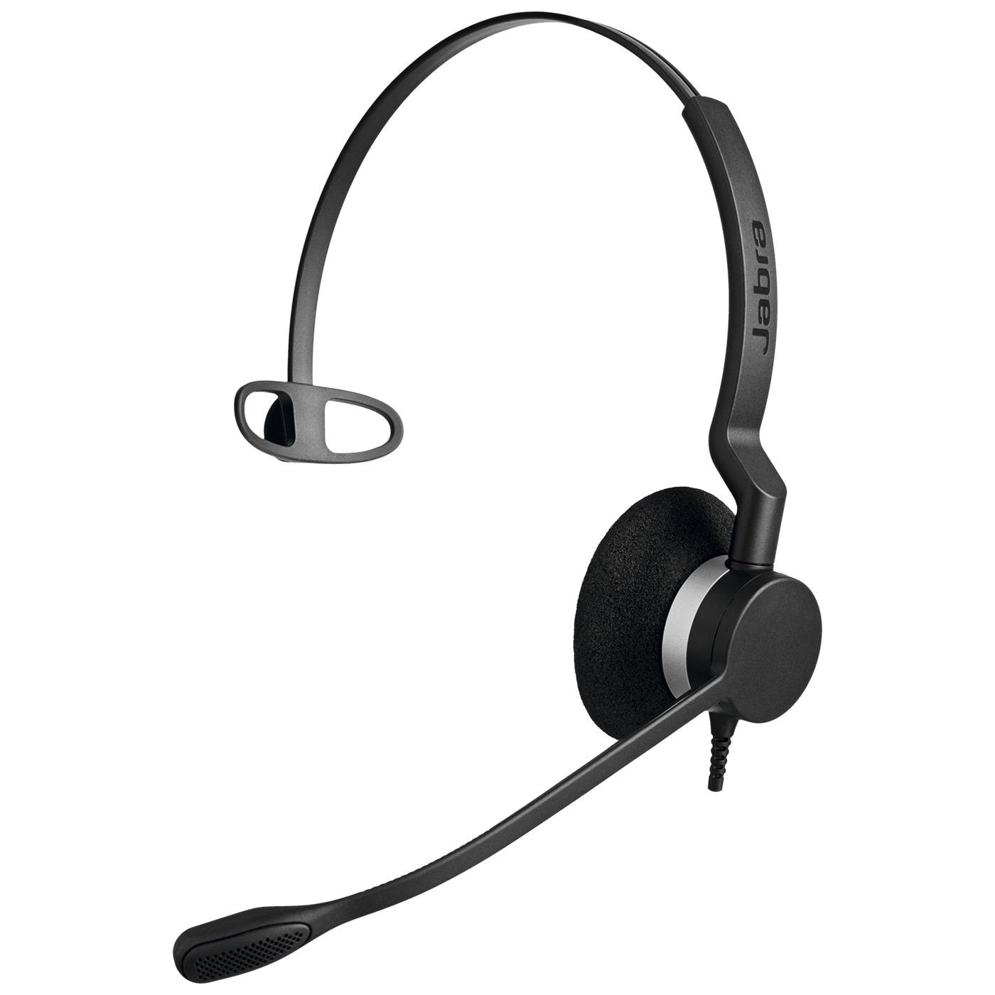Jabra Biz 2300 QD Siemens Slúchadlá s mikrofónom Kábel Pres hlavu Kancelária / call centrum Bluetooth Čierna (2303-825-109)