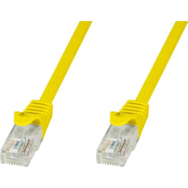 Techly ICOC CCA5U-015-YET cavo di rete Cat5e U/UTP (UTP)