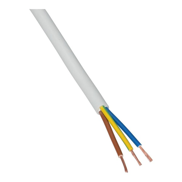 H05VV-F 3x1 mm2 100m Mtk sodrott kábel (MKH 3X1)