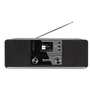Радио часовник, TechniSat, DIGITRADIO 370 CD BT, DAB +, FM, CD устройство, USB, Дистанционно управление, 10 W, Черен