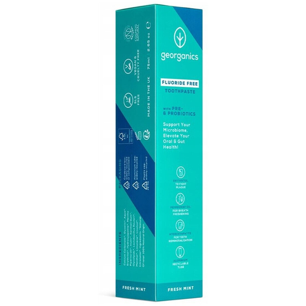 Georganics Pasta do zębów z prebiotykami i probiotykami 75ml