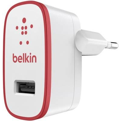 Belkin F8J052VFRED hálózati töltő 10Watt/2.1A fehér-piros (F8J052VFRED)