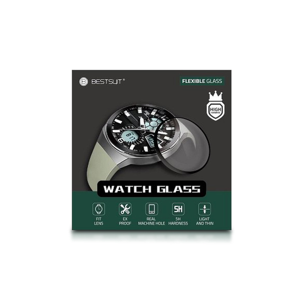 Samsung Galaxy Watch 4 Classic (46 mm) üveg képernyővédő fólia - Bestsuit       Flexible Nano Glass 5H