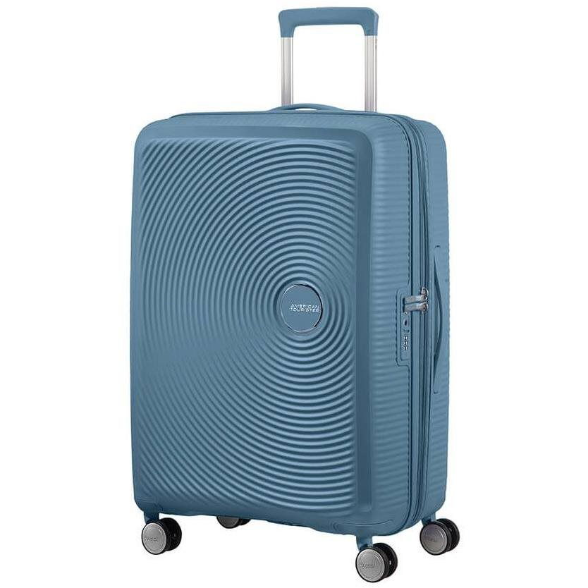 American Tourister Soundbox Spinner 67 EXP Stone Blue (5400520102928)