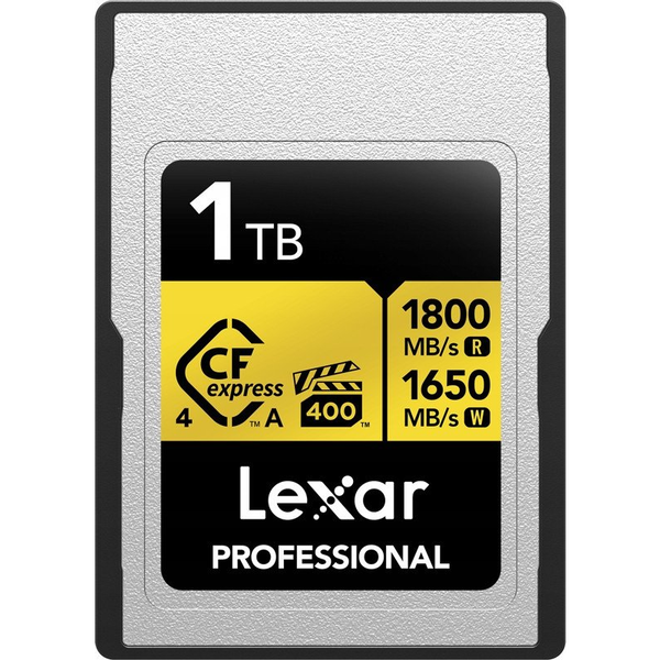 Lexar CFexpress 4.0 Pro Gold, VPG400, R1800/W1650 (Type A) 1TB