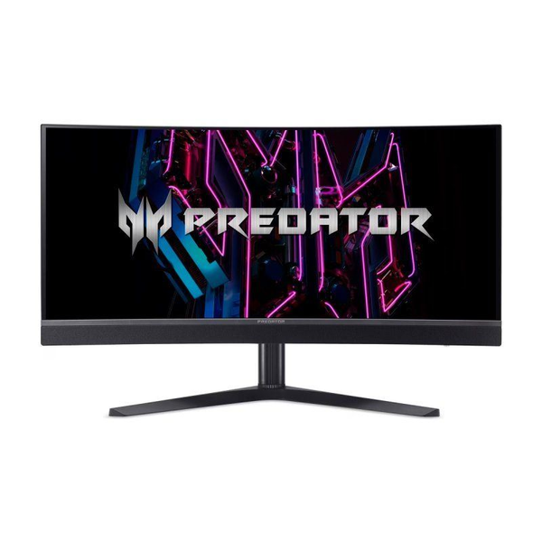 Acer Predator X34Vbmiiphuzx computerskærm 86,4 cm (34") 3440 x 1440 pixel UltraWide Quad HD OLED Sort
