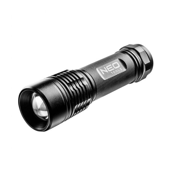 Neo Tools 99-101 Alumínium zseblámpa 200 lm fókuszálható IPX7 3xAAA
