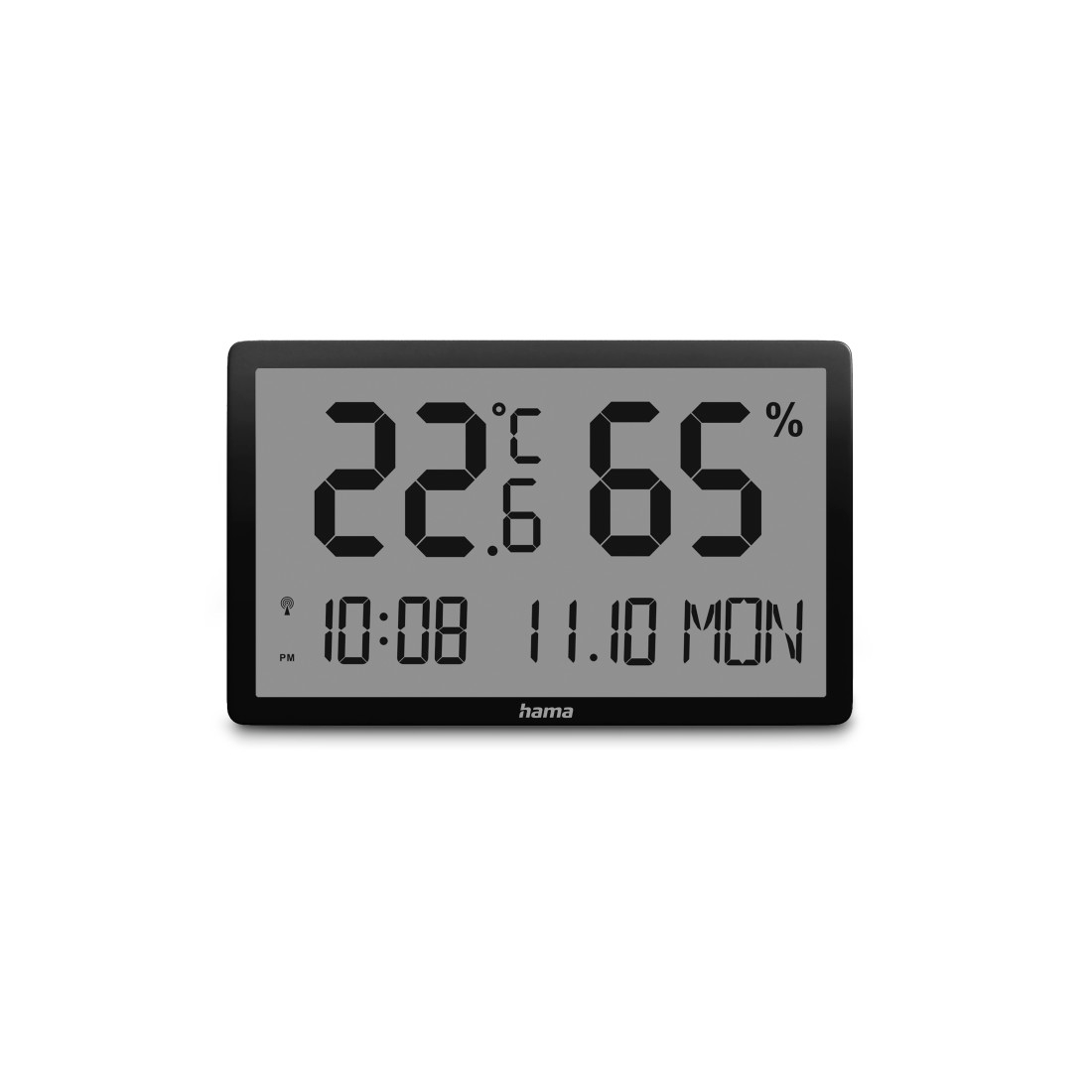 Hama 00222232 Lombok Hő- és Páratartalom mérő - Fekete (00222232)