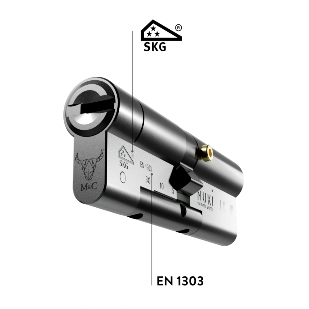 Nuki zár cilinder 2gen 3 kulccsal