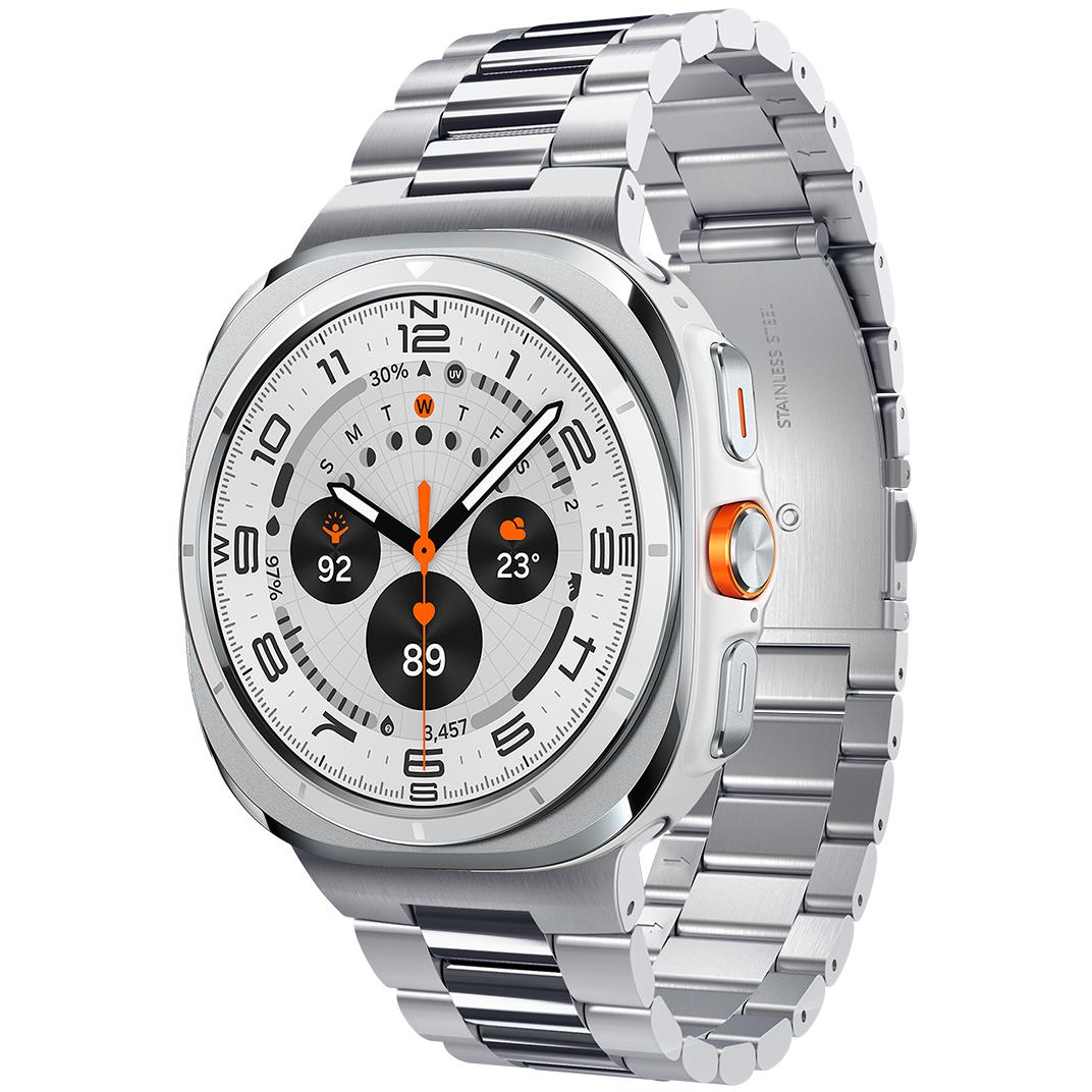 Spigen Modern Fit 316L, silver - Samsung Galaxy Watch Ultra (AMP08823)